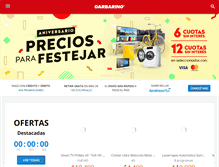 Tablet Screenshot of local.garbarino.com