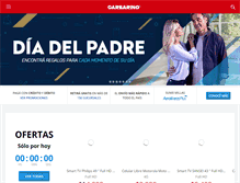 Tablet Screenshot of garbarino.com
